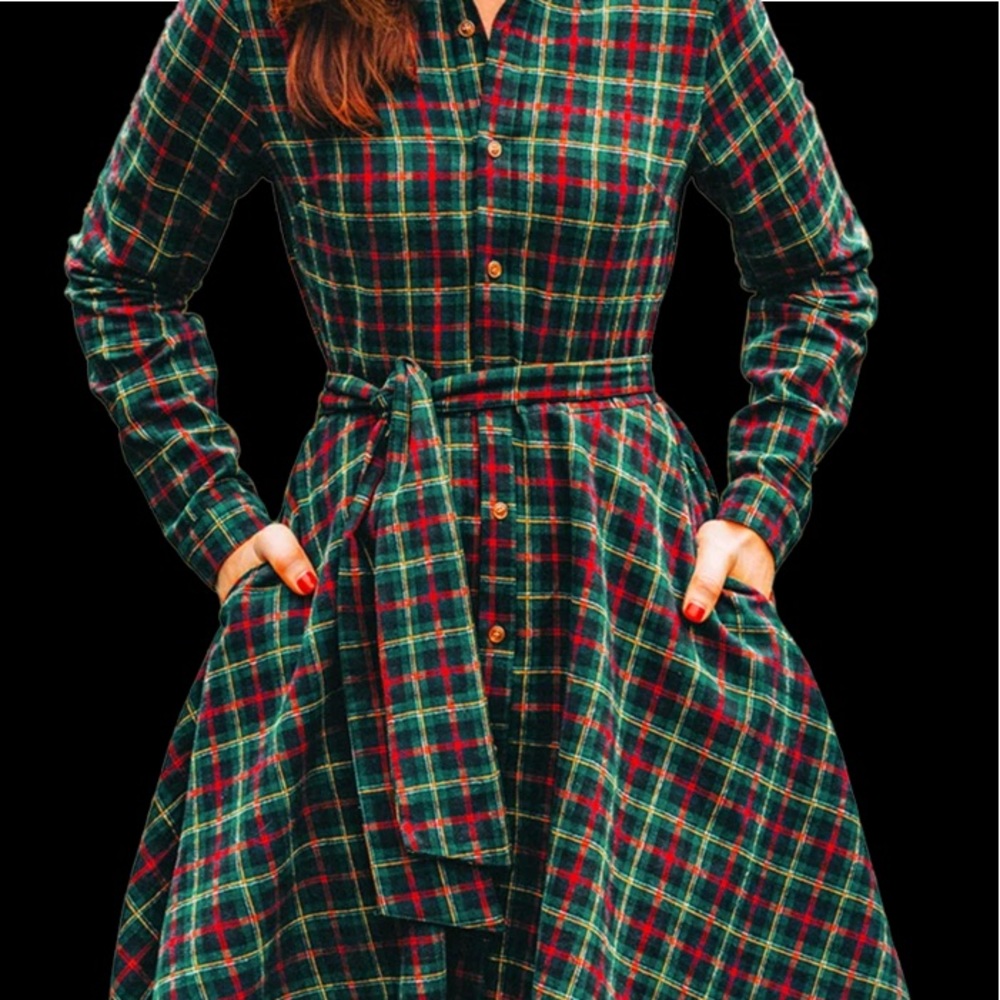 Kiel James Patrick Adirondack Pine Point Dress XS